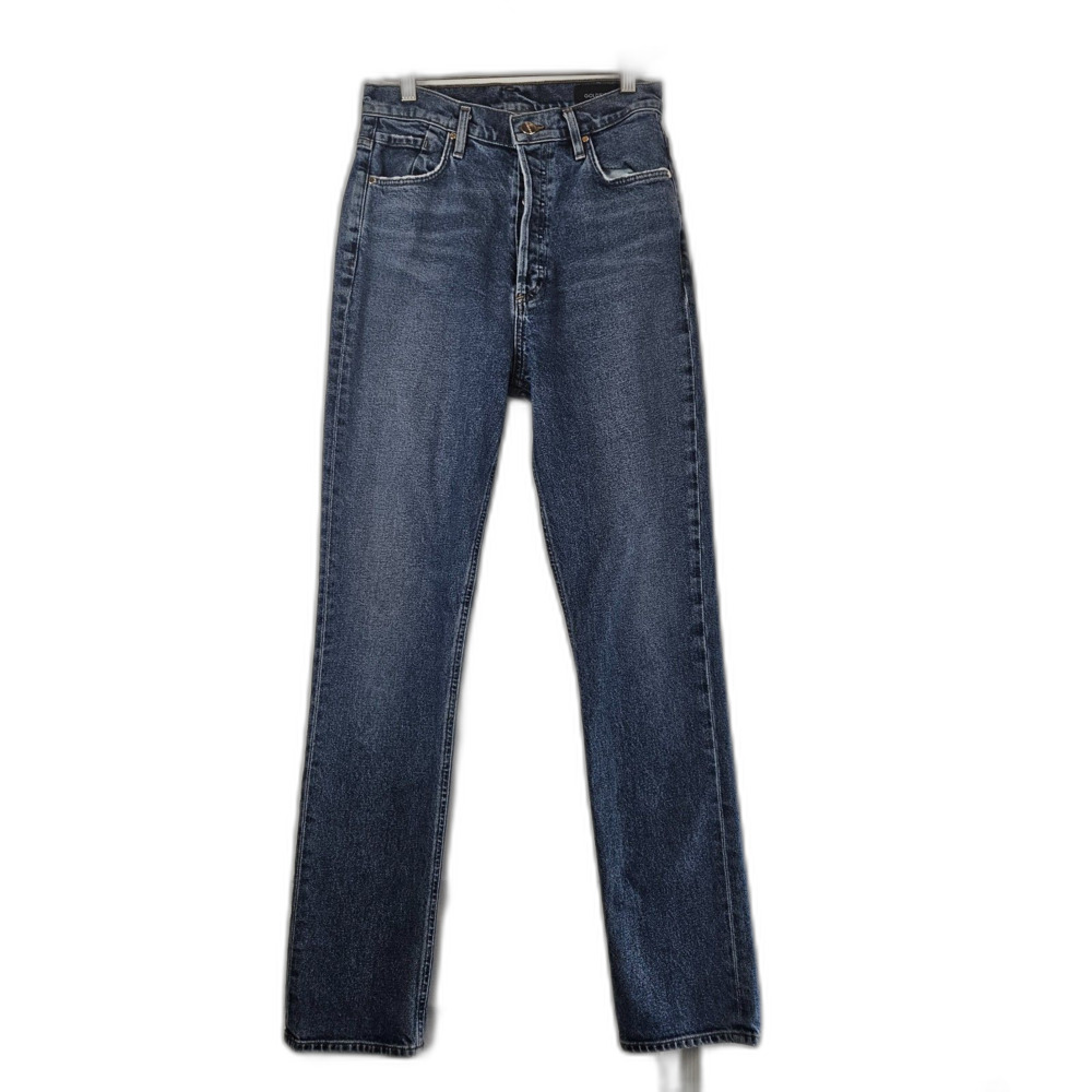 GOLDSIGN USA Lawler High Rise Sz 27 Button FLy $375